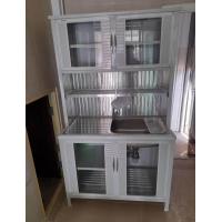 ราคา ตู้ครัวอลูมิเนียม 100 CM ข้างอลูมิเนียม แบบอ่าง (20589724785)