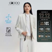 ราคา G2000 เสื้อสูทสำหรับผู้หญิง ทรง Slim Fit รุ่น 4621104303 OFF WHITE (23263503373)