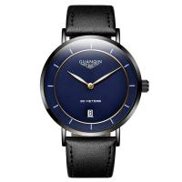 ราคา นาฬิกาควอทซ์ผู้ชาย Guanqin แท้บางเฉียบ ลำลอง นาฬิกาข้อมือ นักเรียน ไฟกลางคืนกันน้ํา ทันสมัย (5763272099)
