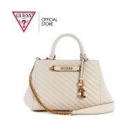 ราคา GUESS กระเป๋า รุ่น QB949505 SELA SMALL GIRLFRIEND SATCHEL WHITE สีขาว (22616024959)