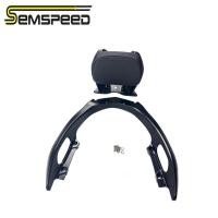 ราคา SEMSPEED พนักพิงหลังรถจักรยานยนต์ที่นั่งผู้โดยสารฐานวางสัมภาระพนักพิงหลังบาร์สำหรับ Honda FORZA 350 300 250 125 2017 2024 (21812774918)