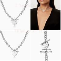 ราคา NEW ทิฟฟานี่ ออริจินัล Tiffany Return Heart Switch แท็กหัวใจพร้อมจี้กุญแจ สร้อยข้อมือลูกปัดห่อ Lovestruck Heart Tag สร้อยคอไข่มุกเงินแท้เพชรและสร้อยข้อมือทองคำ 18K汇总Tiffany Co Tiffany Return To Full (