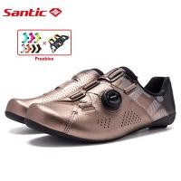 ราคา Santic Cycling Shoes Men Women Road Bike Cleats Shoes Professional Bike Shoes SPD Lightweight WS23041 (20806056706)