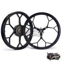 ราคา MUTAKIN WHEEL ลาย ล้อเเม็ก 5ก้านเดิม ล้อแม็กมอเตอร์ไซต์ขอบ 17 AEROX 155 NVX 155 1 6 1 85 17เครื่องประดับ (21273406680)