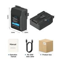 ราคา PALO V Mount V Lock BP แบตเตอรี่กล้อง Li Ion แบบรีชาร์จ V Mount BP 95 BP 185 BP 222 พร้อม V Mount D Tap และเอาต์พุต USB เข้ากันได้กับกล้องวิดีโอ Sony (19285050297)