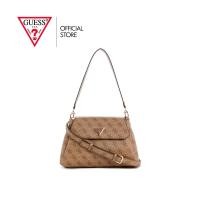 ราคา GUESS กระเป๋า รุ่น SG950720 SORA GIRLFRIEND FLAP SHLDR BAG BROWN สีน้ำตาล (22616711226)