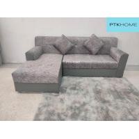 ราคา PAY DAY โซฟาตัวแอล L ผิวสัมผัสหนังอย่างดี ผ้าฮอลแลนด์ (17020260579)