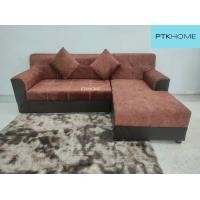 ราคา PAY DAY ถูกมาก ชุดโซฟาเข้ามุม โซฟาตัวแอล โซฟาพักผ่อน เย็บลายสวยงาม งานดี (22049745180)