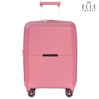 ราคา ELLE Travel Eren Collection 100 PP Polypropylene ขนาด Cabin 20 นิ้ว ระบบซิปคู่นิรภัยและซิปขยาย ล้อหมุน360 คันชักอะลูมิเนียมปรับระดับสูงต่ำได้ (22382193311)