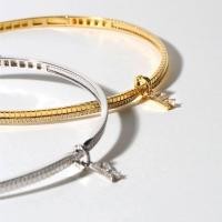 ราคา SWAN Alphabet Choker สร้อยคอเงินแท้ โชกเกอร์ ฝังเพชรคิวบิกเซอร์โคเนีย (21736705045)
