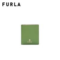 ราคา FURLA กระเป๋าสตางค์ผู้หญิง รุ่น FURLA CAMELIA S COMPACT WALLET BIFOLD สี IVY BALLERINA i int (21495693610)
