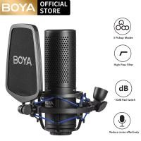 ราคา BOYA BY M800ไดอะแฟรมขนาดใหญ่ไมโครโฟนคอนเดนเซอร์คาร์ดิออยไมโครโฟนสตูดิโอไมโครโฟนสำหรับบันทึกเสียงเสียงนักร้อง Podcaster Home Audio YouTube วิดีโอ (22959427542)