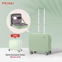 ราคา Mixi 16 Inch Carry On Luggage with Laptop Compartment Lightweight Travel Trolley Case Durable PC Suitcase with TSA Lock Universal Spinner Wheel and Protective Cover M9236 (5633330924)