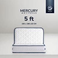 ราคา Mercury Mattress ส่งฟรี ที่นอนยางพาราพับ 3 ท่อน หนา 4 นิ้ว ยางพาราอัด (22319094182)