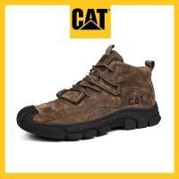 ราคา Caterpillar CAT Ankle Boots าเครื่องมือรองเท้าผู้ชายแมวรองเท้าบูท Martin รองเท้าแฟชั่นผู้ชายกลางแจ้ง Caterpillar รองเท้าบูทมอเตอร์ไซค์หนังแท้สำหรับผู้ชาย S8026D (21291769172)