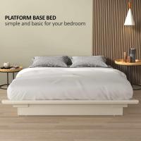 ราคา Tomato Home เตียงนอน5ฟุต Sierra platform queen bed เตียง5ฟุตไม้ Zen design สวยเรียบง่าย แข็งแรง ทนทาน ทันสมัย คุณภาพมาตรฐานส่งออกยุโรป (16756888641)