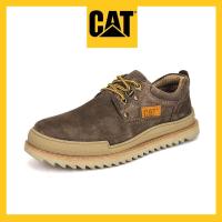ราคา Caterpillar รองเท้าทำงาน CAT Fashion รองเท้าหนังชั้นบนสุด รองเท้าลำลองส้นเตี้ย รองเท้าเทรนนิ่งพื้นรองเท้าแข็งแรงทนทาน Tooling Shoes รองเท้าลำลองส้นเตี้ย CAT รองเท้าเทรนนิ่งพื้น S8299f (21291907810)