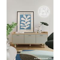 ราคา Koncept Furniture ไซด์บอร์ด รุ่น Brooker สีไม้อ่อน 120x45x37 ซม (20518482503)