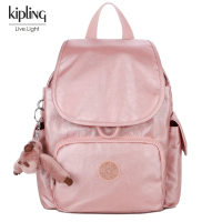 ราคา กระเป๋าเป้สะพายหลังไนลอนกระเป๋านักเรียน Kipling สร้อยคอจี้รูปลิงฟรี (22552311501)