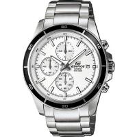 ราคา Casio Edifice นาฬิกาข้อมือผู้ชาย โครโนกราฟ สายสแตนเลส รุ่น EFR 526D ของแท้ ประกัน CMG (652120262)