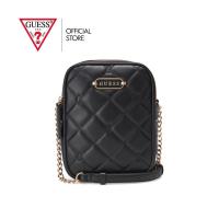 ราคา GUESS กระเป๋าสะพายข้างผู้หญิง รุ่น VG903471 QUINCEY MINI DBL ZIP CROSSBODY สีดำ (21560237634)