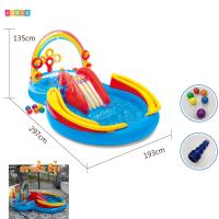 ราคา 12 12 มาแล้ว พร้อมส่งจากไทย สระน้ำแฟนซี สระน้ำเป่าลม สระสไลเดอร์ แฮปปี้ ไดโน่ สระสไลเดอร์มังกร (21482164290)