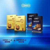 ราคา OMG Cordy 1 30 แคปซูล X 2 และ OMG Emperor 30 แคปซูล X 2 เซ็ทอาหารเสริมสมบูรณ์แบบสำหรับผู้ชายที่มียอดสั่งซื้อซ้ำสูงสุด 1 (17122588871)
