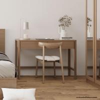 ราคา Koncept Furniture โต๊ะทำงาน รุ่น Timbur สีแคชชูโอ๊ค 120x45x80 ซม (22662422781)