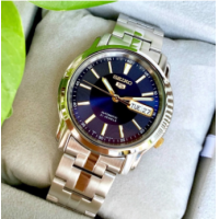 ราคา SEIKO 5 Automatic รุ่น SNKL79K1 นาฬิกาข้อมือผู้ชาย สายแสตนเลสสีเงิน หน้าปัดสีน้ำเงินเข็มทอง ของแท้ 100 รับประกันสินค้า 1 ปีเต็ม (465972357)