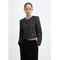 ราคา MANGO JACKET TELMA เสื้อแจ็คเก็ตTweed jacket with pockets รุ่น TELMA Ref 57078639 (23257319295)
