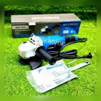 ราคา HYUNDAI เจียร์ รุ่น HD 105 2350วัตต์ 220V 7นิ้ว ANGLE GRINDER สวิตท์ท้ายเครื่อง หินเจียรไฟฟ้า หินเจียร์ ลูกหมู เครื่องเจียร์ เจียรไฟฟ้า ช่าง เครื่องมือช่าง สำหรับงานเจียร งานขัด จัดส่ง FLASH (22147956