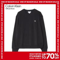 ราคา CALVIN KLEIN สเวตเชิ้ตผู้ชาย ทรง Relaxed รุ่น J326895 BEH สีดำ (23059470772)