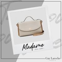 ราคา Guy Laroche กระเป๋าถือพร้อมสายสะพายยาว รุ่น MADAME AGH0072 GY (19584324516)