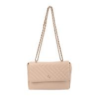 ราคา Louis Fontaine กระเป๋าสะพายสายโซ่ รุ่น DELLA สีน้ำตาล (22880591158)