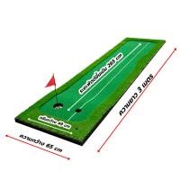 ราคา DIYMETAL พรมซ้อมพัตต์ ยาว 3 เมตร มีสโลปหนึ่งด้าน Putting mat พรมฝึกซ้อมพัตต์กอล์ฟ (11371871006)