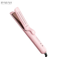 ราคา ที่หนีบผมและม้วนผมแบบ 2 in 1 พร้อมแผ่นทำความร้อนไทเทเนียม 2 in 1 Curling Wand Titanium IPARAH P 118 (22753908520)