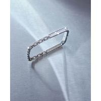ราคา SWAN Timeless Chain Square Bangle กำไลข้อมือโซ่เงินแท้ ทรงสี่เหลี่ยม ฝังเพชรคิวบิกเซอร์โคเนีย ดีไซน์สะดุดตา (22593932434)