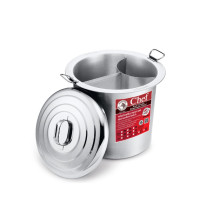 ราคา หม้อก๋วยเตี๋ยว Chef ขนาด 50 ซม 3 ช่องโค้ง หม้อก๋วยเตี๋ยวม้าลายของแท้ 100 ตราหัวม้าลาย 1 ชิ้น (20164610375)