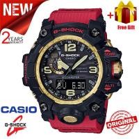 ราคา G Shock MUDMASTER นาฬิกาผู้ชายนาฬิกากีฬา GWG1000สองแสดงเวลากันกระแทกและกันน้ำได้ World Time นาฬิกาข้อมือ LED ไฟเปิดปิดอัตโนมัติกีฬา GWG 1000GB 4A รับประกัน2ปี (22396429631)