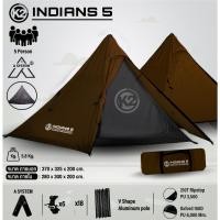 ราคา K2 INDIANS5 เต็นท์ทรงกระโจม 5P (22688076158)