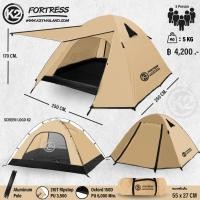 ราคา เต็นท์K2 Fortress ขนาดนอน 4 5คน เต็นท์แคมป์ปิ้ง เต็นท์กันฝนกันลม รับประกันตลอดอายุการใช้งาน (11938817202)