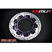 ราคา จานดิส Kamui หน้า หลัง Forza300 350 ADV350 Power Slot V 5 จานหน้า 300mm จานหลัง 245 mm (19508321026)