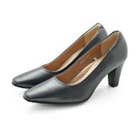 ราคา Pierre Cardin รองเท้าผู้หญิง รองเท้าส้นสูง รองเท้าส้นสูงทรง Pump นุ่มสบาย ผลิตจากหนังแท้ สีดำเงา ไซส์ 36 37 38 39 40 รุ่น 23WD316 (6913696218)