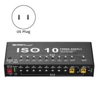 ราคา TECHCHIP 10 Guitar Effect Pedal Power Supply 10 Isolated DC Outputs 5V USB OutputProtection Guitar Accessories (22039719731)