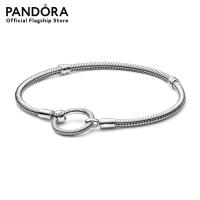 ราคา Pandora Snake chain sterling silver bracelet and O clasp เครื่องประดับ สร้อยข้อมือ สีเงิน เงิน สร้อยข้อมือสีเงิน สร้อยข้อมือเงิน ชาร์ม สร้อยข้อมือแบบชาร์ม สร้อยข้อมือใส่ชาร์ม สร้อยข้อมือแพนดอร่า แพนดอ