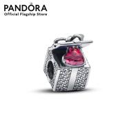 ราคา Pandora Silver Gift box sterling silver charm (22905900857)
