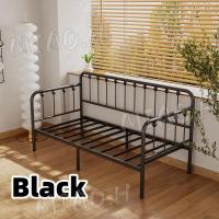 ราคา โครงเตียง โซฟาเบด โซฟาปรับนอน วัสดุโลหะ ท่อเหล็กหนา เตียงนอน 2 5 3 4 4 5 5ฟุต สีดำ ขาว การออกแบบกรอบใหม่ สไตล์โมเดิร์น แข็งแรง ทนทาน Sofa bed (23116961039)