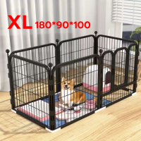 ราคา DIY9PCSเชื่อมต่อได้อิสระ รั้วสุนัข ลวดเพิ่มความหนาและสูง ปรับได้ตามต้องการ คอกสุนัข คอกสัตว์เลี้ยง กรงสุนัข กรงสุนัขใหญ่ กรงหมา (23304147351)