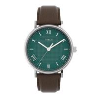 ราคา TIMEX TW2V91500 Southview นาฬิกาข้อมือผู้ชาย สายหนัง สีน้ำตาล หน้าปัด 41 มม (21144655742)