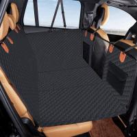 ราคา For Dogs Car Seat Cover with Hard Bottom Car Back Seat Extender Pet Backseat Cover Waterproof and Antislip Pet Mat (22199508664)